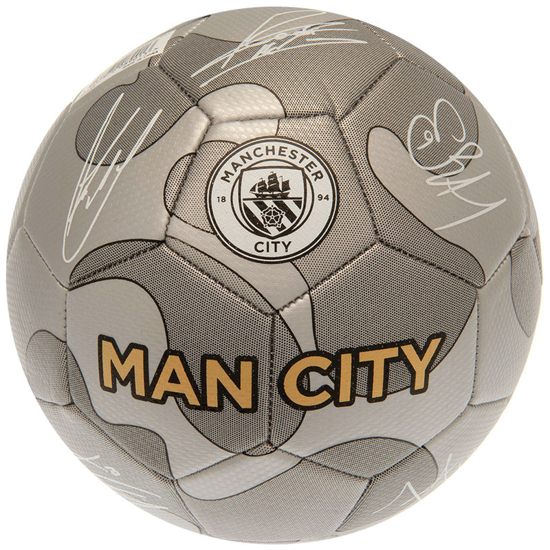 Manchester City FC Camo Sig Football collectible from Infinity Collectables 2026