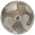 Manchester City FC Camo Sig Football, side angle