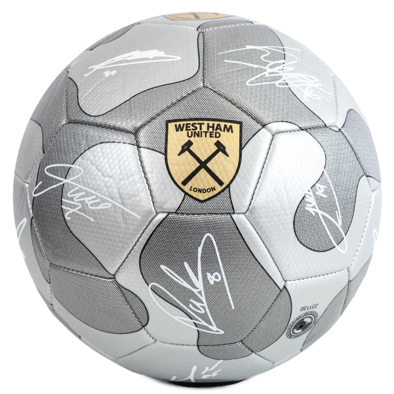 West Ham United FC Camo Sig Football, alternate view