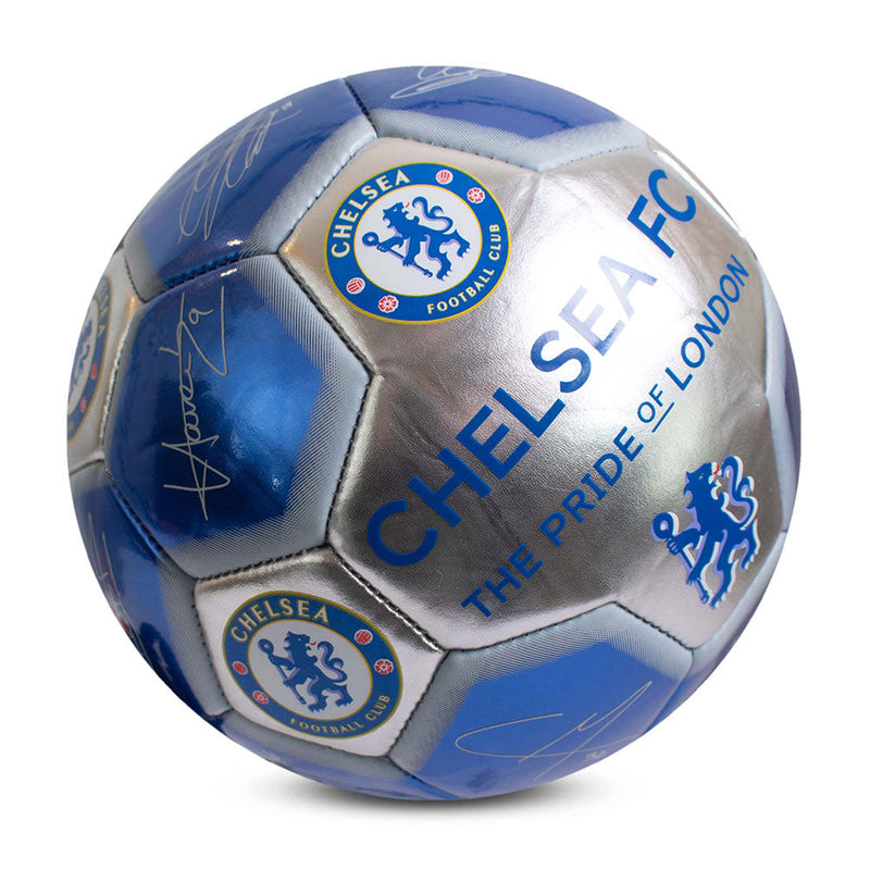 Chelsea FC Sig 26 Skill Ball, side angle