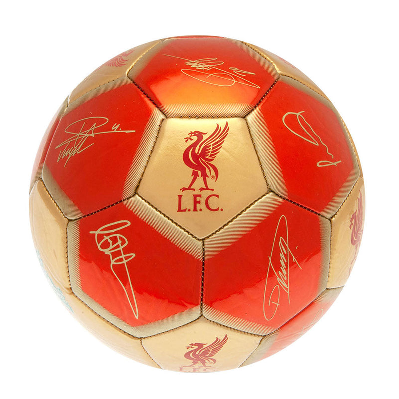 Liverpool FC Signature 26 Skill Ball, side angle