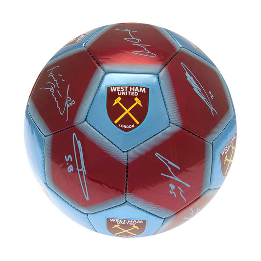 West Ham United FC Sig 26 Skill Ball, alternate view