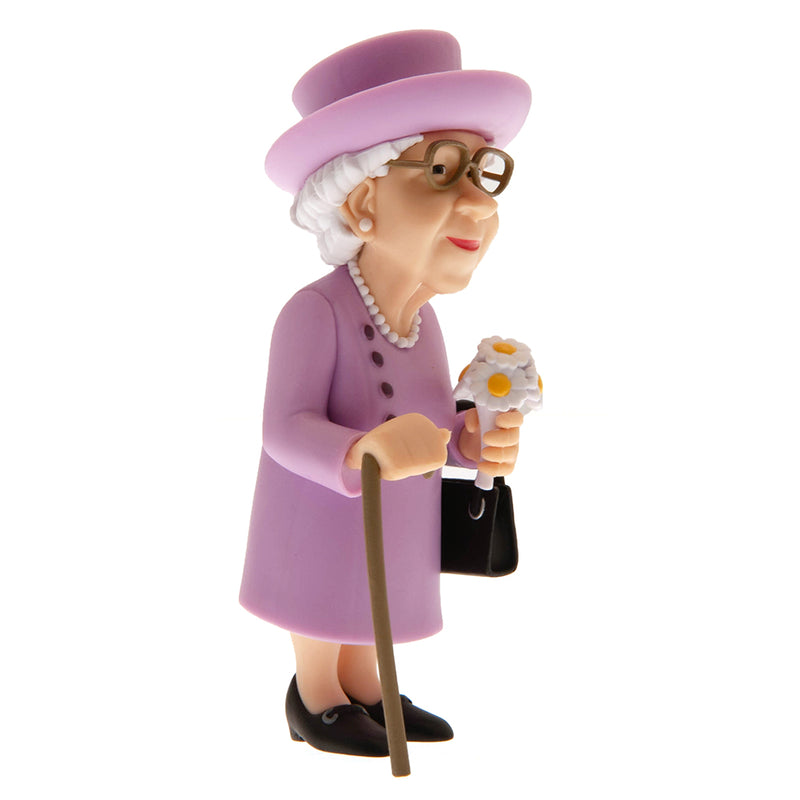 Queen Elizabeth ll MINIX Figure, side angle