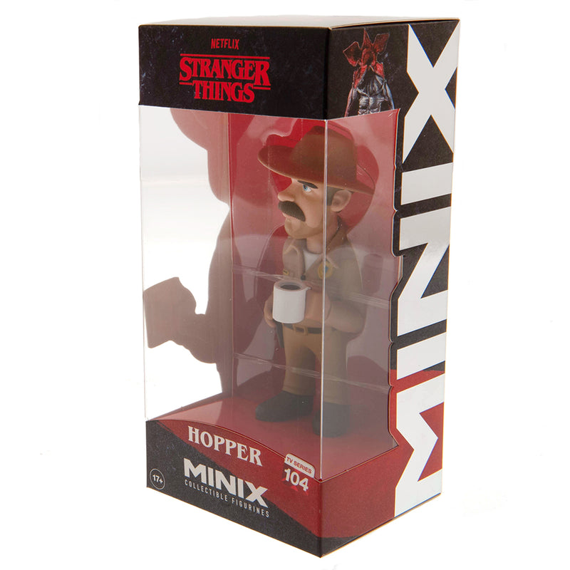 Stranger Things MINIX Figure Hopper, packaging shot