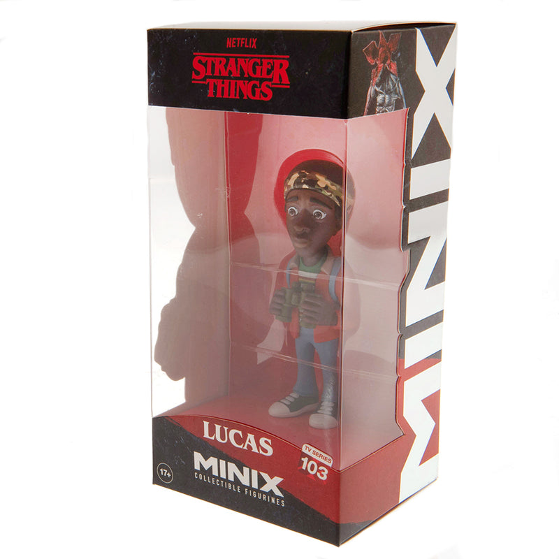 Stranger Things MINIX Figure Lucas, packaging shot