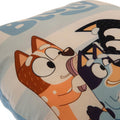 Bluey Cushion, side angle