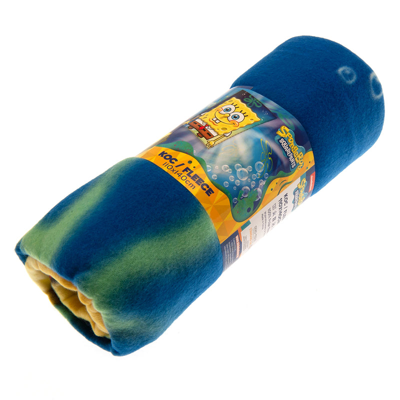 SpongeBob SquarePants Fleece Blanket, side angle