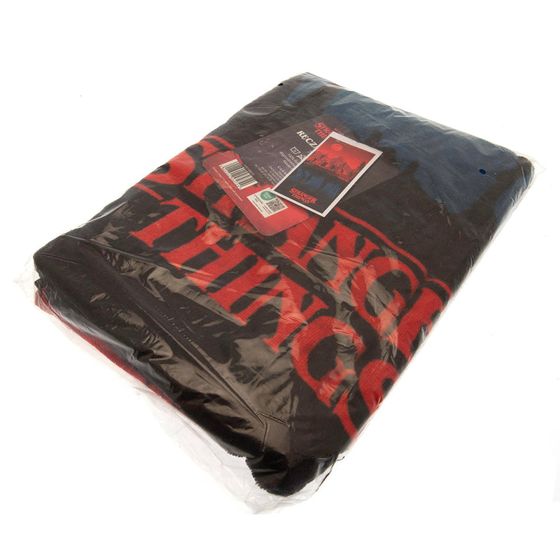 Stranger Things Upside Down Towel, side angle
