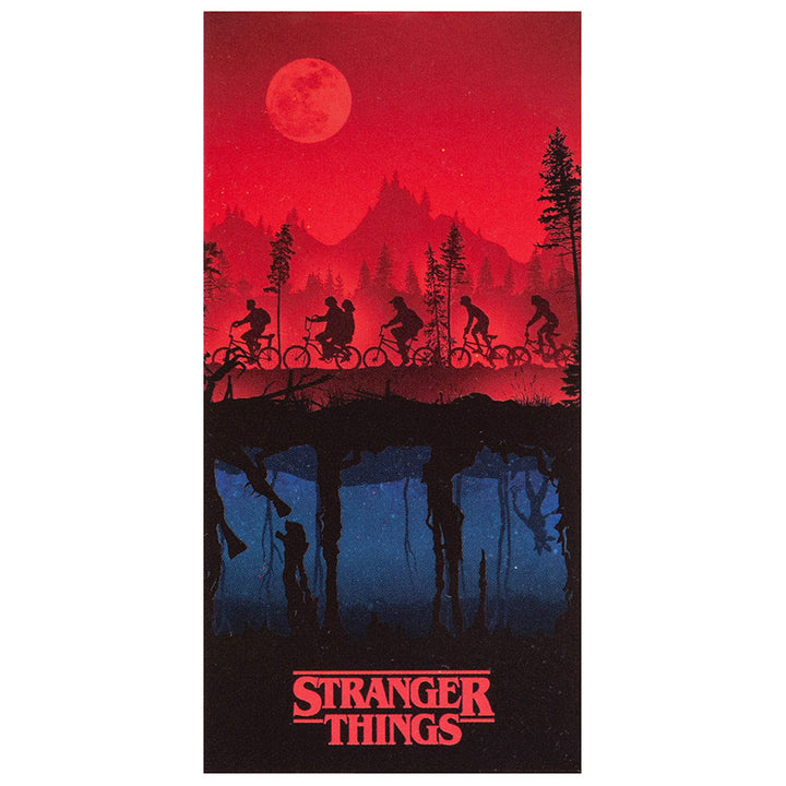 Stranger Things Upside Down Towel