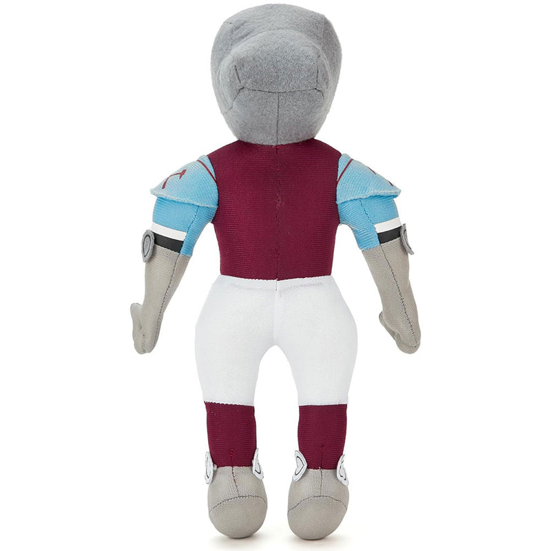 West Ham United FC Plush Mascot, side angle