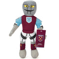 West Ham United FC Plush Mascot, close-up detail