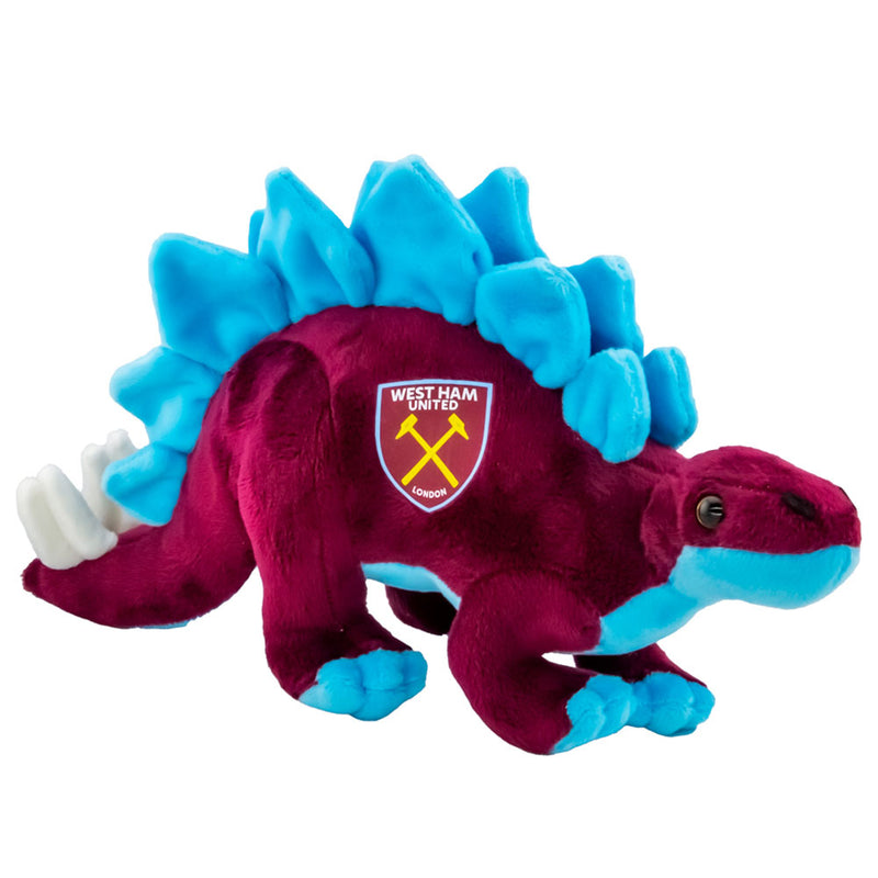 West Ham United FC Plush Stegosaurus, alternate view
