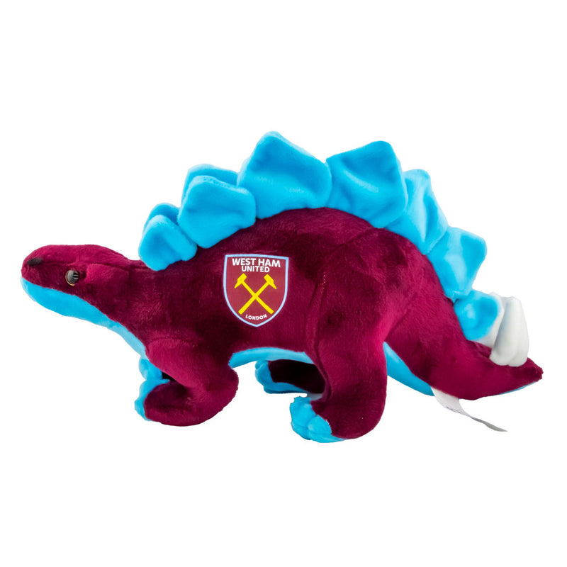 West Ham United FC Plush Stegosaurus, close-up detail