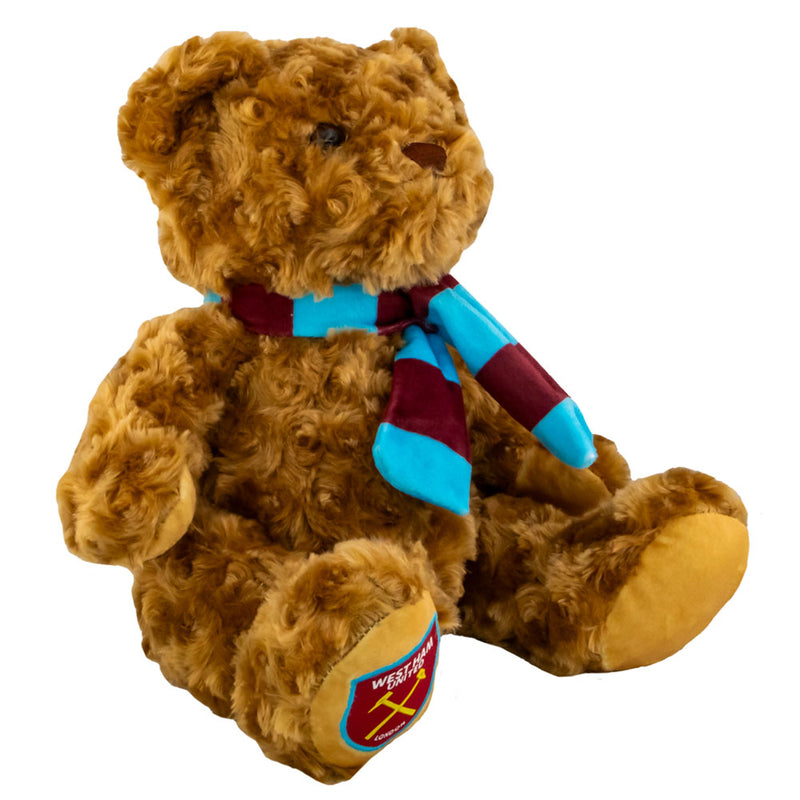 West Ham United FC Supersoft Classic Bear, side angle