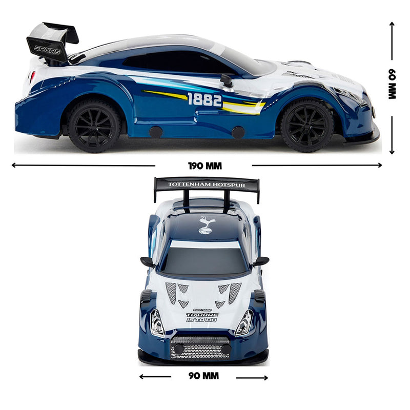 Tottenham Hotspur FC Radio Control Sportscar 1:24 Scale, rear view
