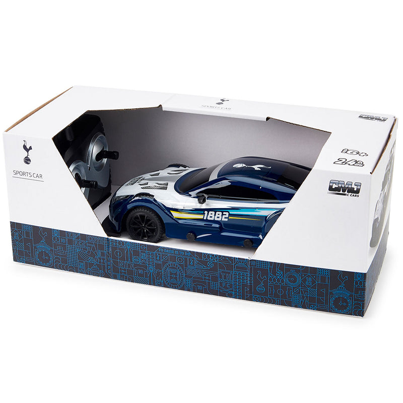 Tottenham Hotspur FC Radio Control Sportscar 1:24 Scale, in display