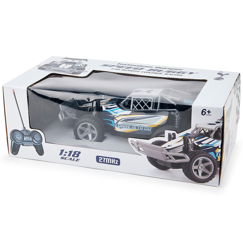 Tottenham Hotspur FC Radio Control Speed Buggy 1:18 Scale, in display