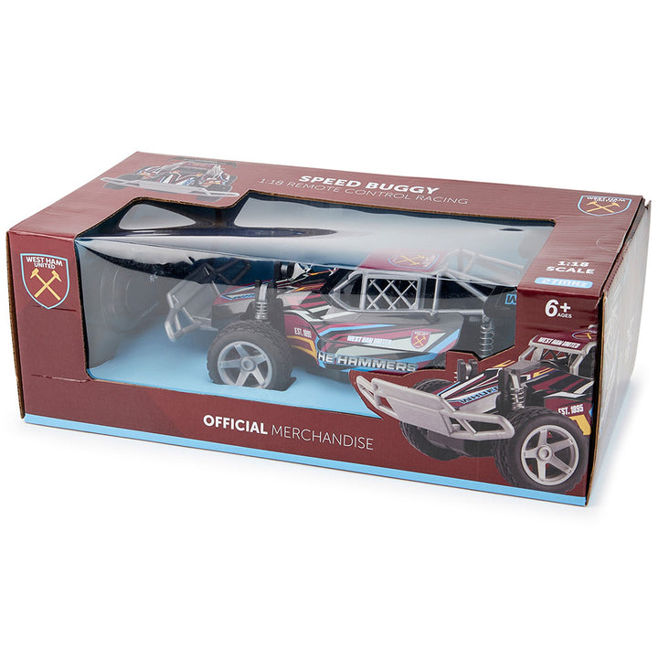 West Ham United FC Radio Control Speed Buggy 1:18 Scale