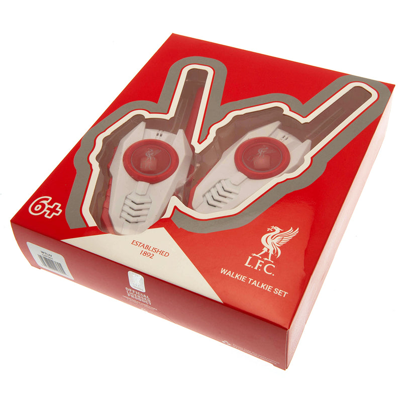 Liverpool FC Walkie Talkie Set, close-up detail