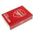 Arsenal FC Executive Playing Cards, rear view