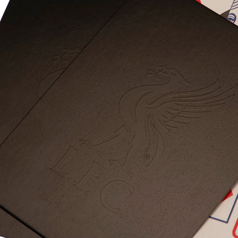 Liverpool FC Executive Playing Cards, side angle