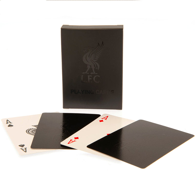 Liverpool FC Executive Playing Cards, close-up detail
