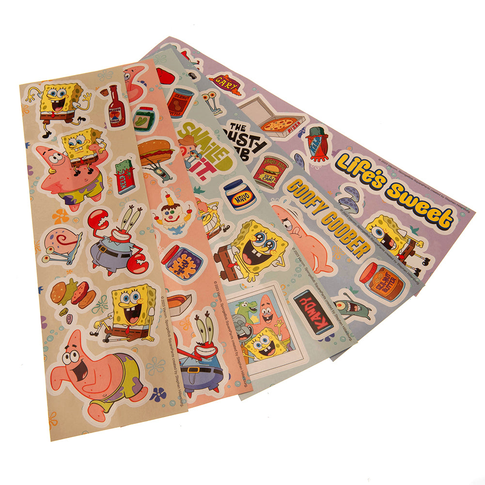 Official SpongeBob SquarePants Sticker Pack