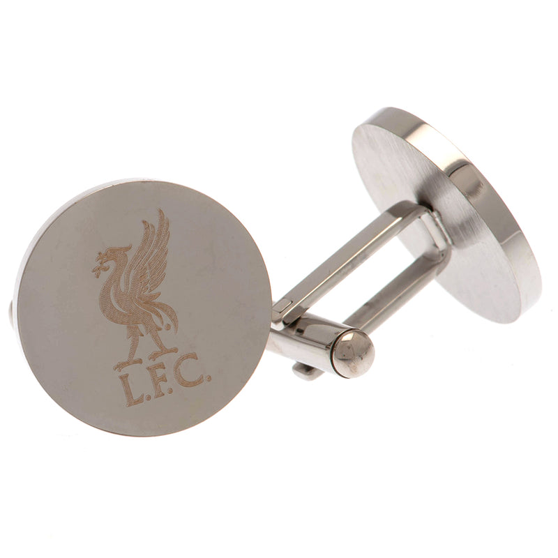 Liverpool FC Stainless Steel Round Cufflinks collectible from Infinity Collectables 2026