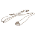 Arsenal FC Stainless Steel Heart Necklace, alternate view