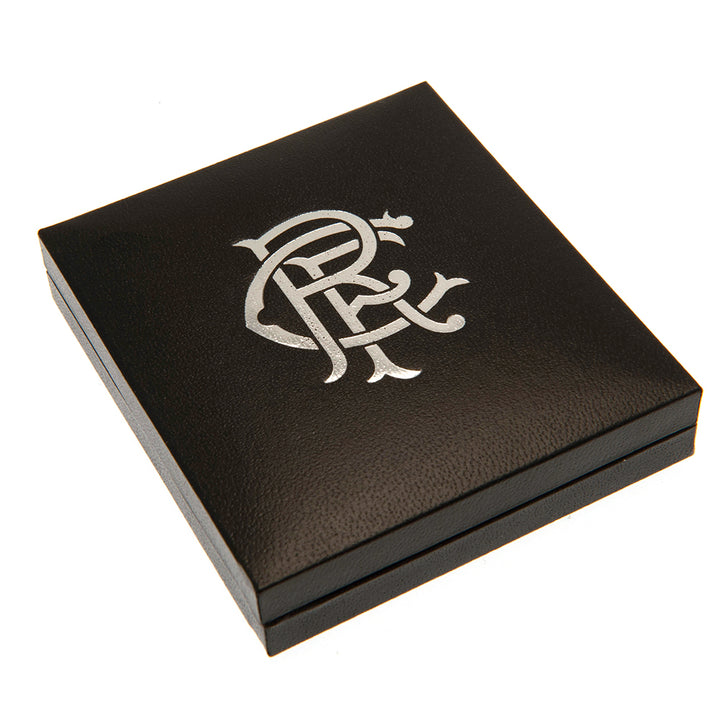 Rangers FC Stainless Steel Heart Necklace