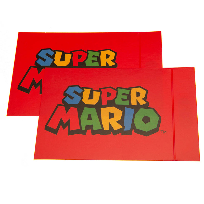 Super Mario Gift Wrap, side angle