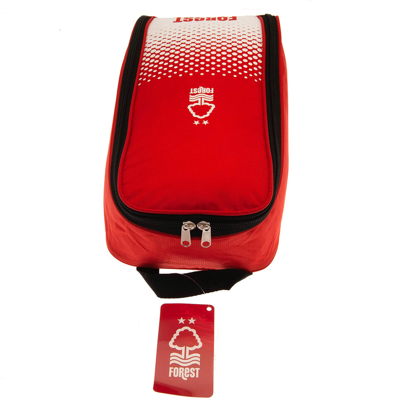 Nottingham Forest FC Fade Boot Bag, side angle