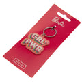 Barbie Keyring, side angle