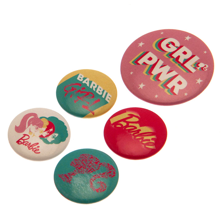 Barbie Button Badge Set