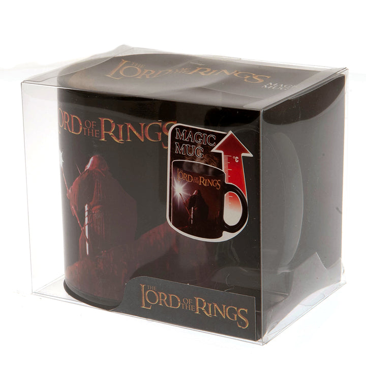 The Lord Of The Rings Heat Changing Shall Not Pass Mega Mug