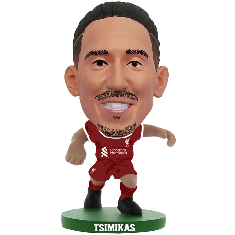 Liverpool FC SoccerStarz 2024 Tsimikas collectible from Infinity Collectables 2026