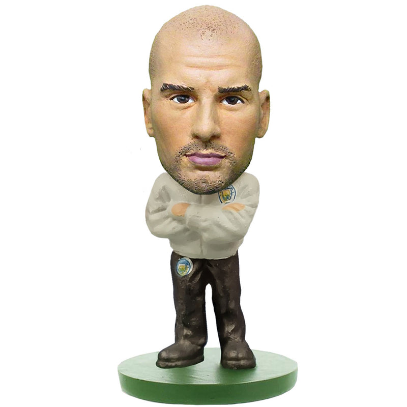 Manchester City FC SoccerStarz Guardiola Tracksuit collectible from Infinity Collectables 2026