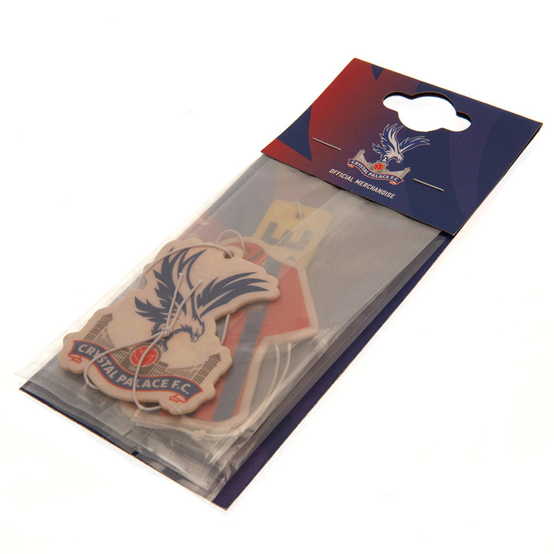 Crystal Palace FC 3-Pack Air Freshener, side angle