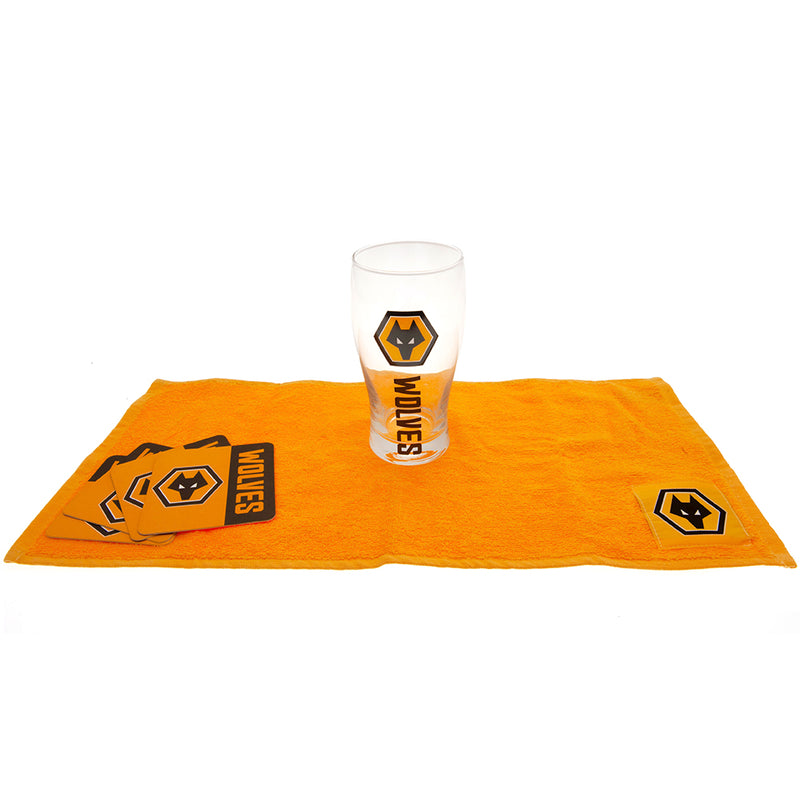 Wolverhampton Wanderers FC Mini Bar Set, alternate view