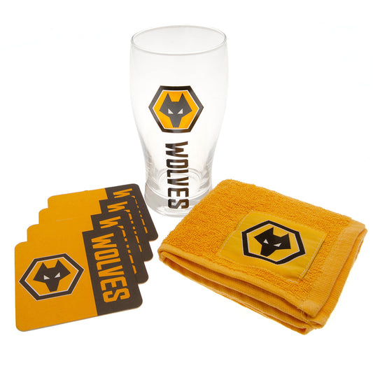 Wolverhampton Wanderers FC Mini Bar Set collectible from Infinity Collectables 2026