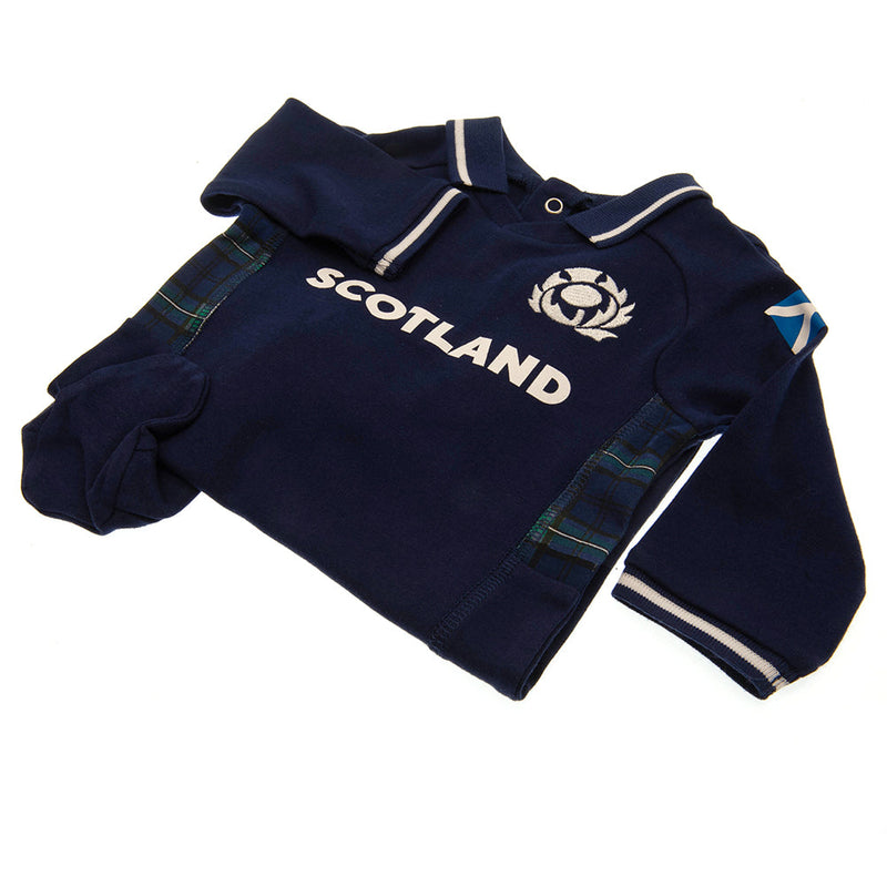 Scotland RU Sleepsuit 0/3 mths GT, alternate view