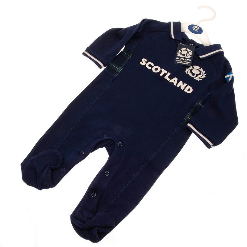 Scotland RU Sleepsuit 3/6 mths GT, side angle