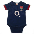 England RFU 2 Pack Bodysuit 0/3 mths PC, side angle