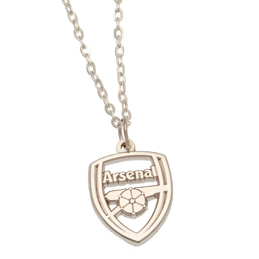 Arsenal FC Silver Plated Boxed Pendant, alternate view