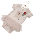 England RFU Tutu 0/3 mths PC, side angle