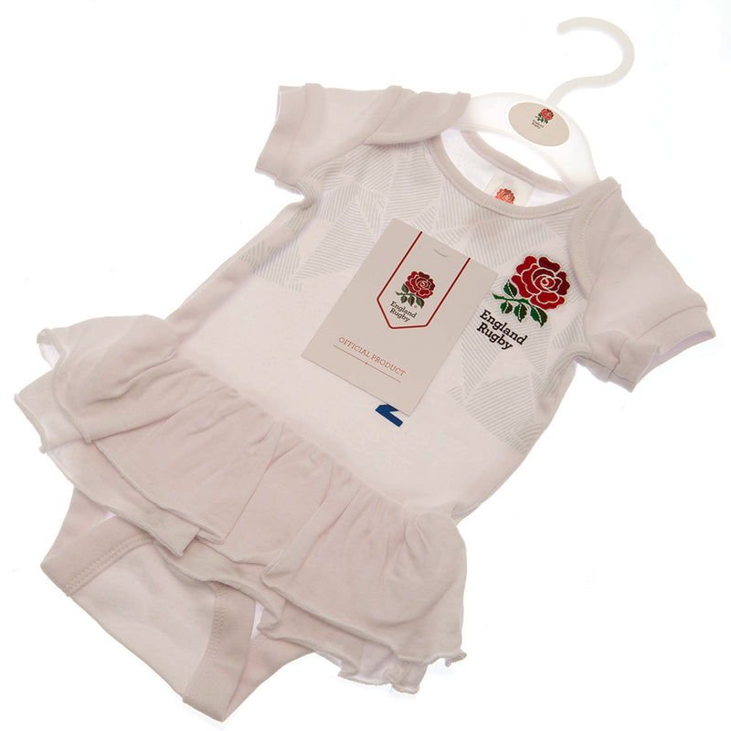 England RFU Tutu 3/6 mths PC, side angle