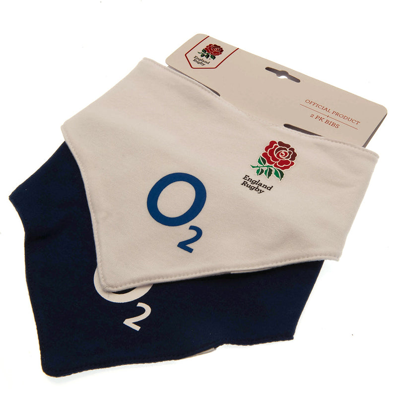England RFU 2 Pack Bibs PC, close-up detail
