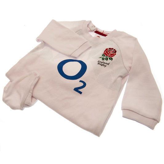 England RFU Sleepsuit 6/9 mths PC, alternate view