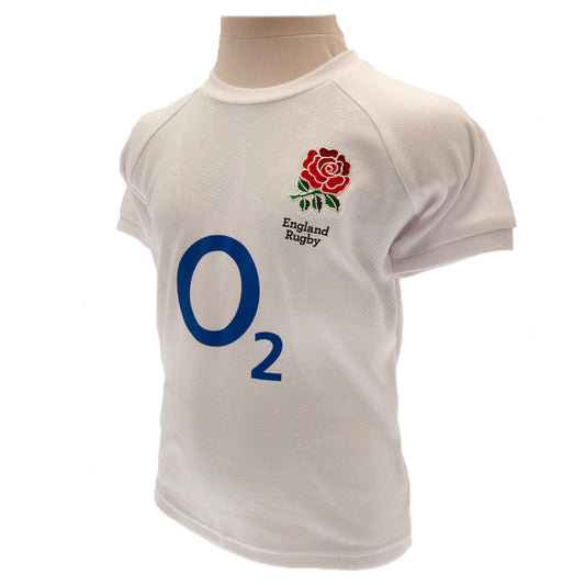 England RFU Shirt & Short Set 6/9 mths PC, alternate view