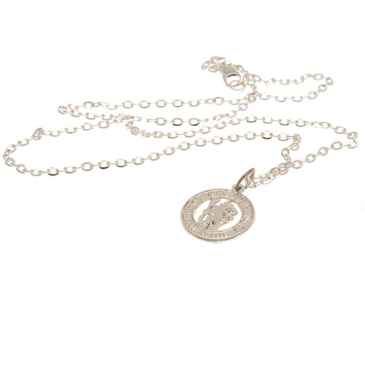 Chelsea FC Silver Plated Boxed Pendant